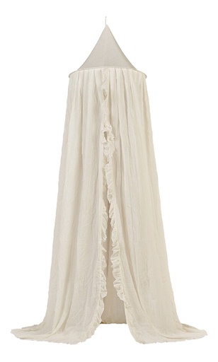 [14485101] Jollein Ciel de lit Vintage Ruffle Ivory