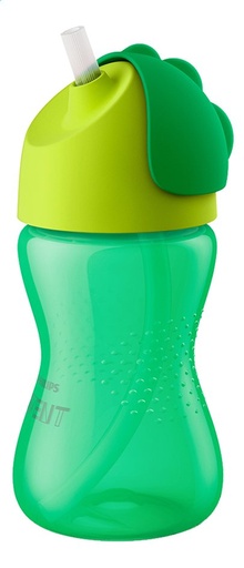 [6431801] Philips AVENT Drinkfles met rietje Bendy groen 300 ml