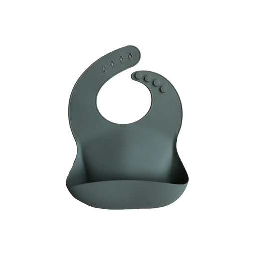 [10427101] Mushie Slabbetje knoppen cambridge blue