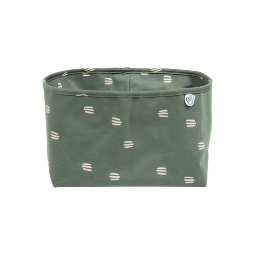 [16687901] Dreambee Panier de rangement Flo vert