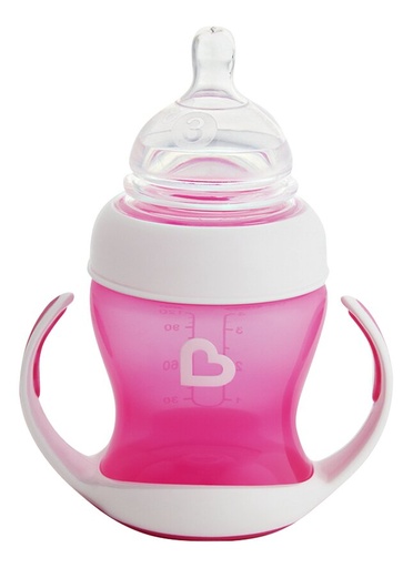 [22721401] Munchkin Drinkbeker met tuit Gentle Transition Cup 118 ml roze