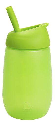 [22721701] Munchkin Gobelet d'apprentissage avec paille Simple Clean Cup 296 ml vert