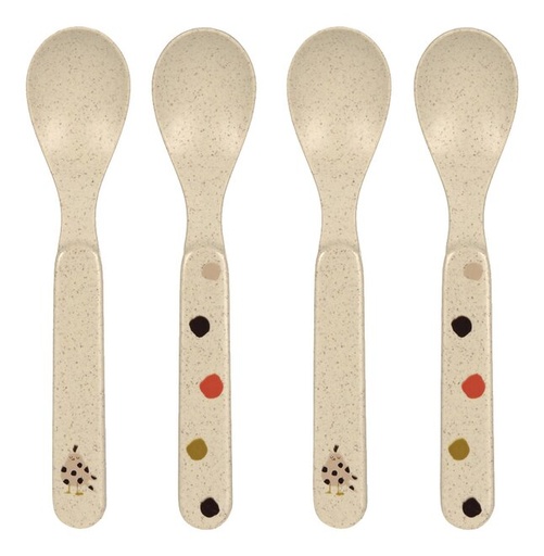 [22750501] Lässig Cuillère Little Mateys Spicy Orange - 4 pièces