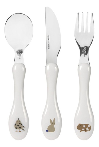 [22750901] Lässig Fourchette, cuillère et couteau Little Mateys Royal Blue