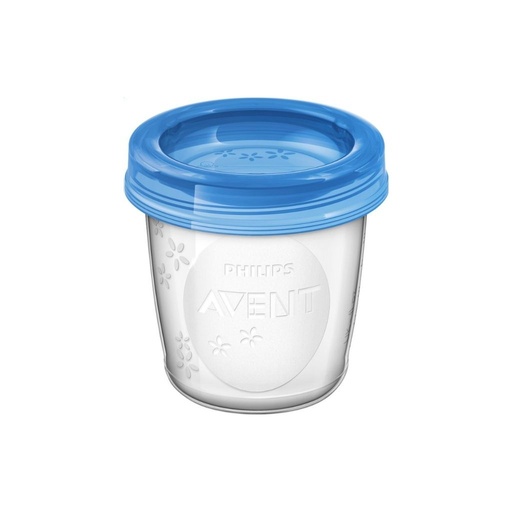 [1607801] Philips AVENT Bewaarbeker 180 ml - 5 stuks