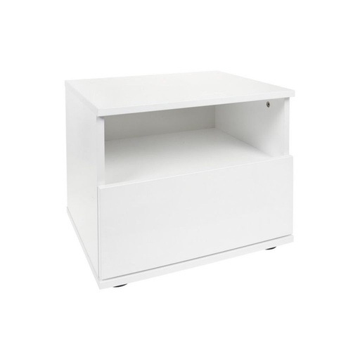 [9277501] Transland Table de nuit Alix blanc