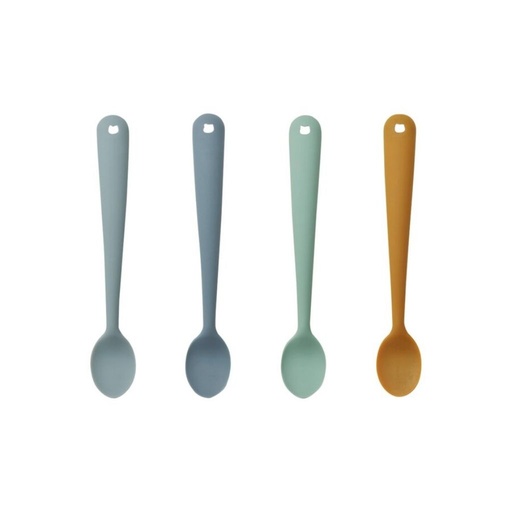 [27479401] Liewood Cuillère Siv Blue - 4 pièces