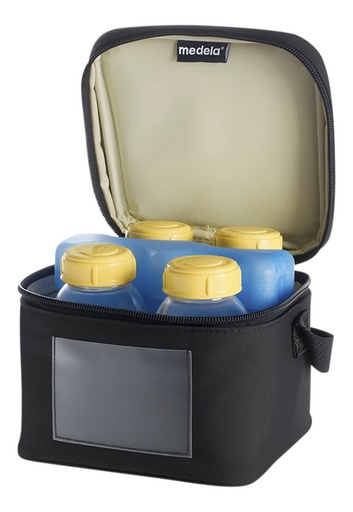 [27251901] Medela koeltas voor borstvoeding incl. koelelement en 4 flesjes