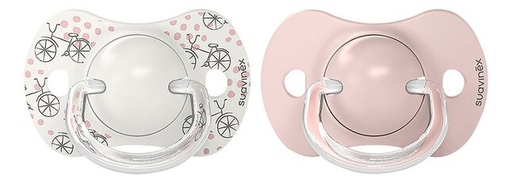 [27328701] Suavinex Sucette + 0 mois A Walk in the park Nude - 2 pièces