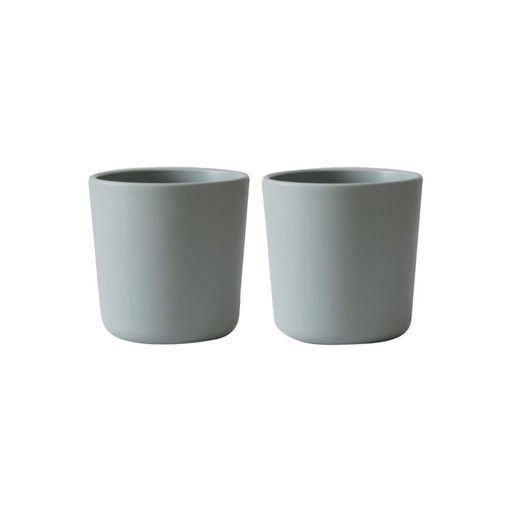 [17613601] Mushie Gobelet 225 ml Sage - 2 pièces