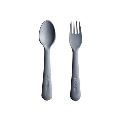 [17702501] Mushie Fourchette et cuillère Cloud