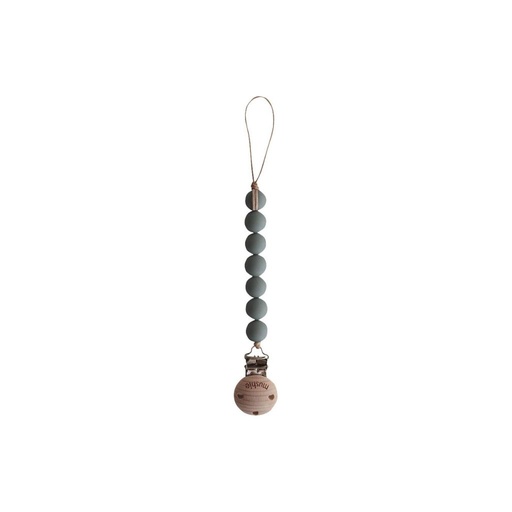 [17759501] Mushie Fopspeenketting Halo Dried Thyme