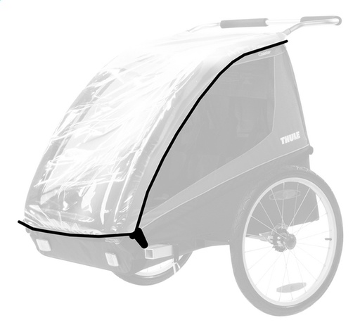 [6716001] Thule Habillage de pluie pour remorque de vélo Coaster/Coaster XT