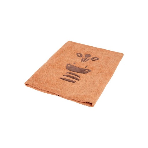 [16686901] Dreambee Drap de bain Flo terracotta