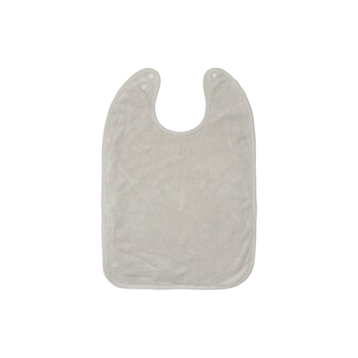 [12074201] Dreambee Bavoir Essentials XL à pression Mineral Grey