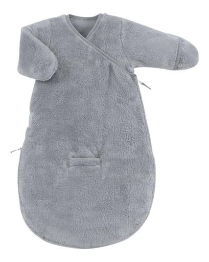 [1815101] Bemini Sac de couchage d'hiver fleece softy gris 60 cm