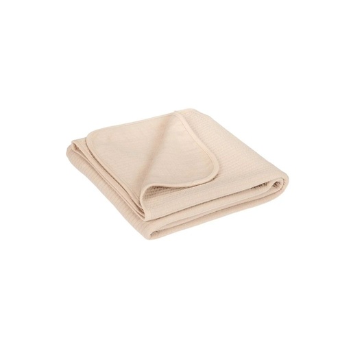 [26766101] Little Dutch Couverture d'été pour berceau ou parc Pure Beige