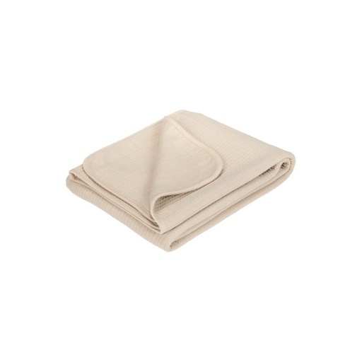 [26766201] Little Dutch Couverture d'été pour lit Pure beige