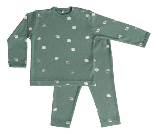 Dreambee 2-delige pyjama Flo groen