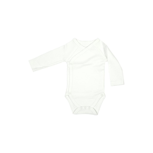 Dreambee Body cache-coeur à manches longues Essentials blanc cassé - 3 pièces