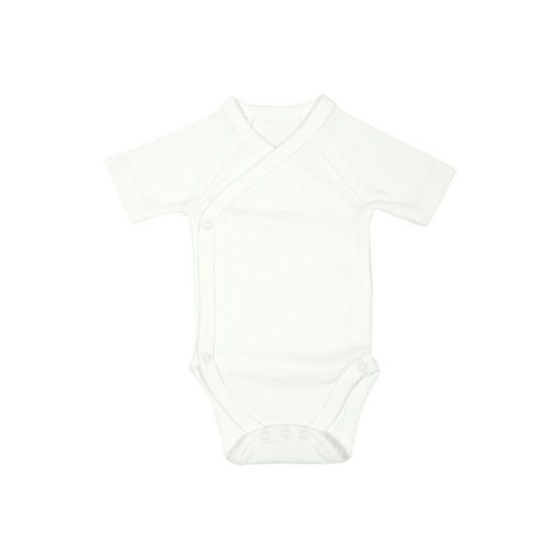 Dreambee Body met overslag en korte mouwen Essentials Off White - 2 stuks