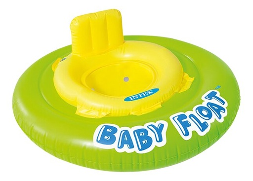 [23259701] Intex Zwemband Baby Float 76 cm geel/groen 1-2J