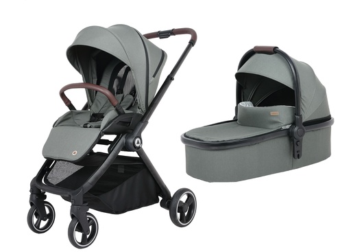[22622101] Topmark Poussette 3 en 1 Diaz vert olive