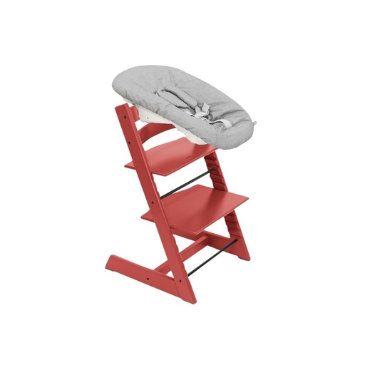 [17313801] Stokke® Chaise haute Tripp Trapp® Newborn Bundle rouge
