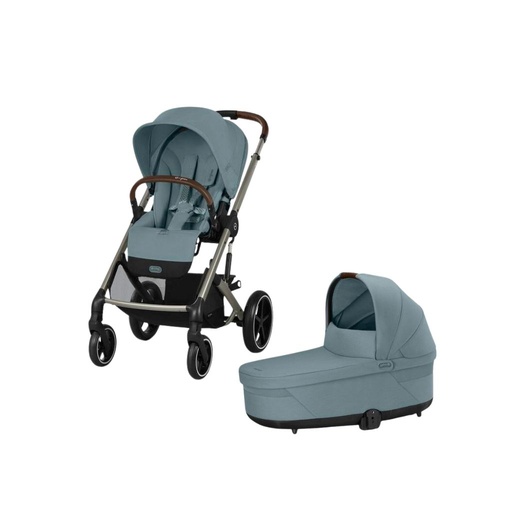 [27114301] Cybex Poussette Balios S Lux Sky Blue + nacelle